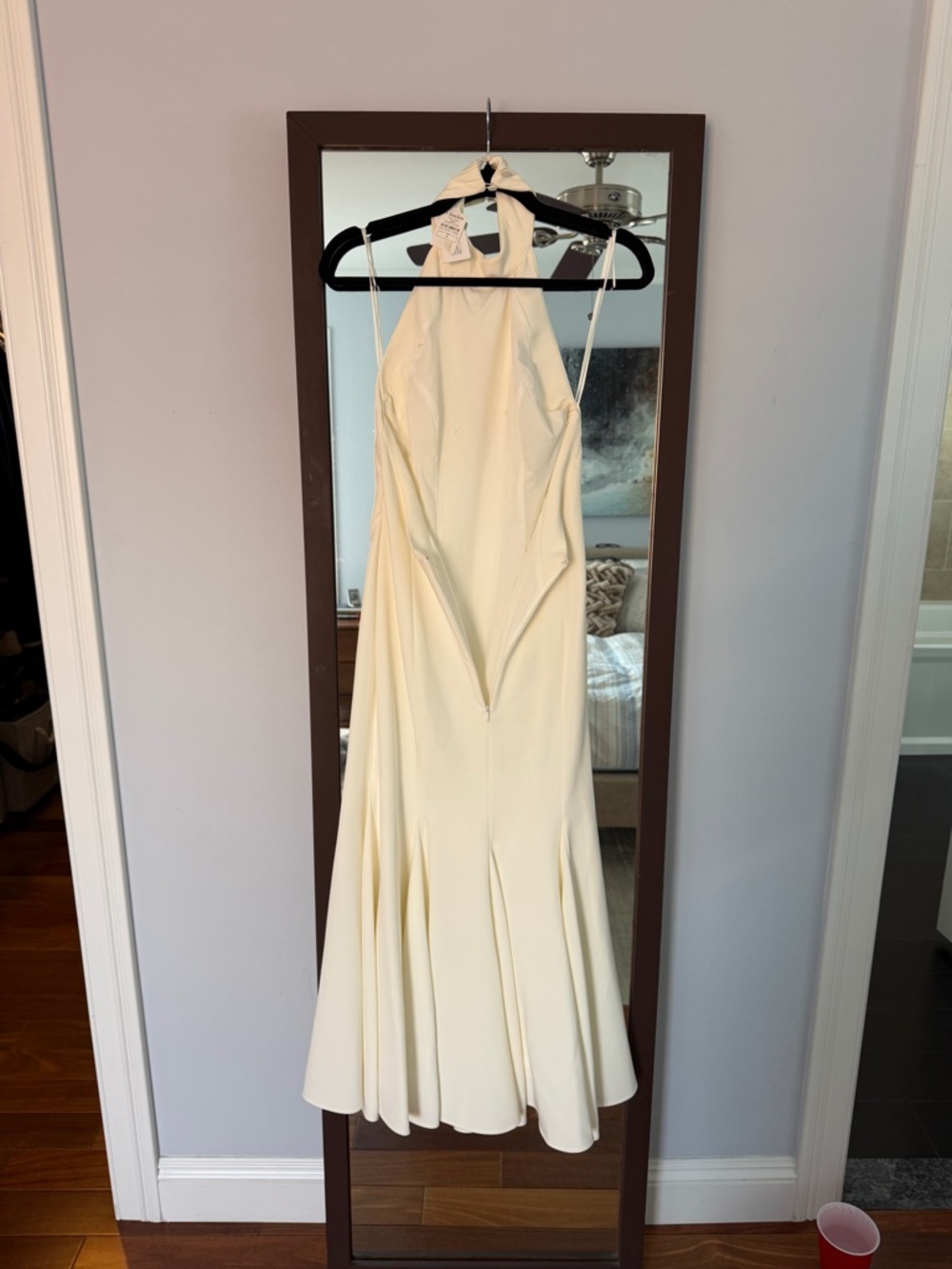 Milly Penelope high neck halter dress - Picture 3 of 5